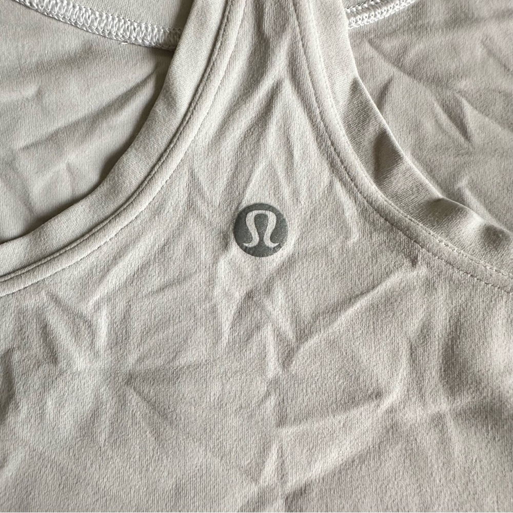 Lululemon Beige Tank Top